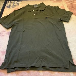 Brooks Brothers mens polo medium olive green